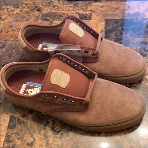 Men’s Vans Chima Ferguson Pro Brown Suede Shoes